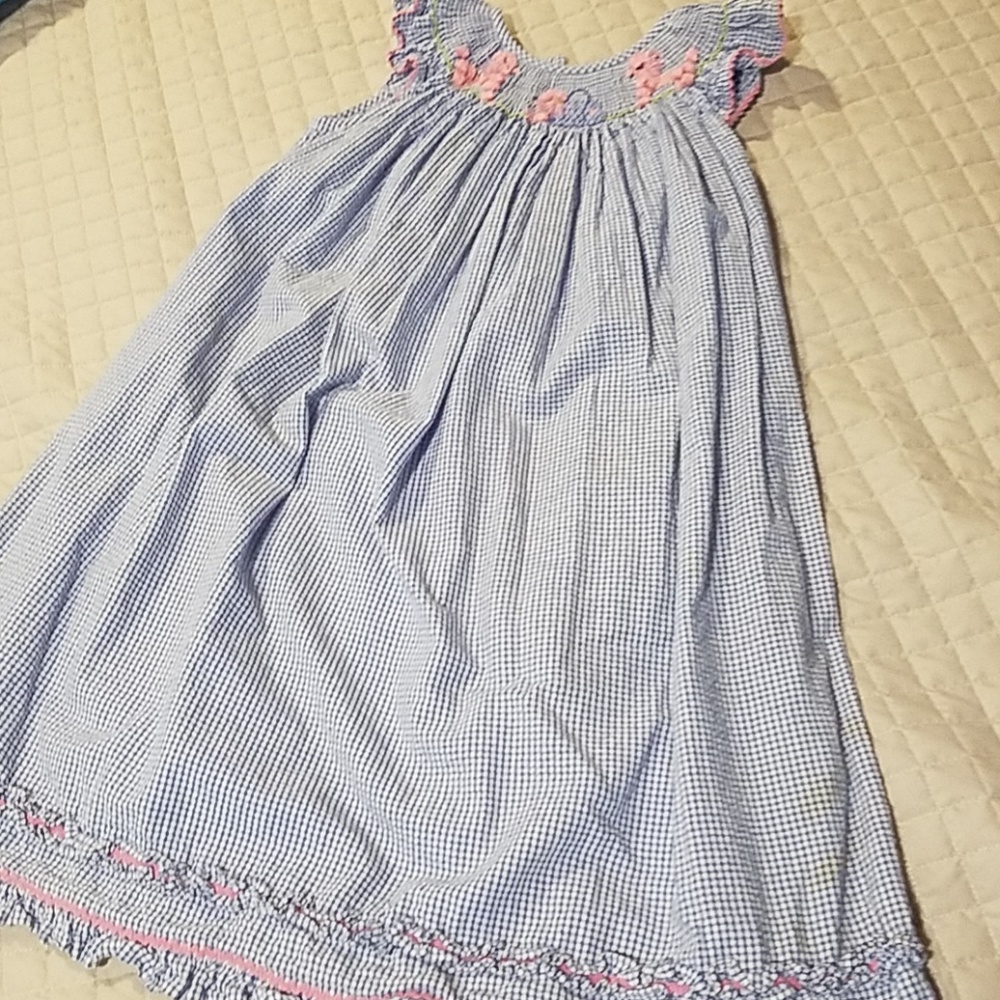 Smocked summer dress
